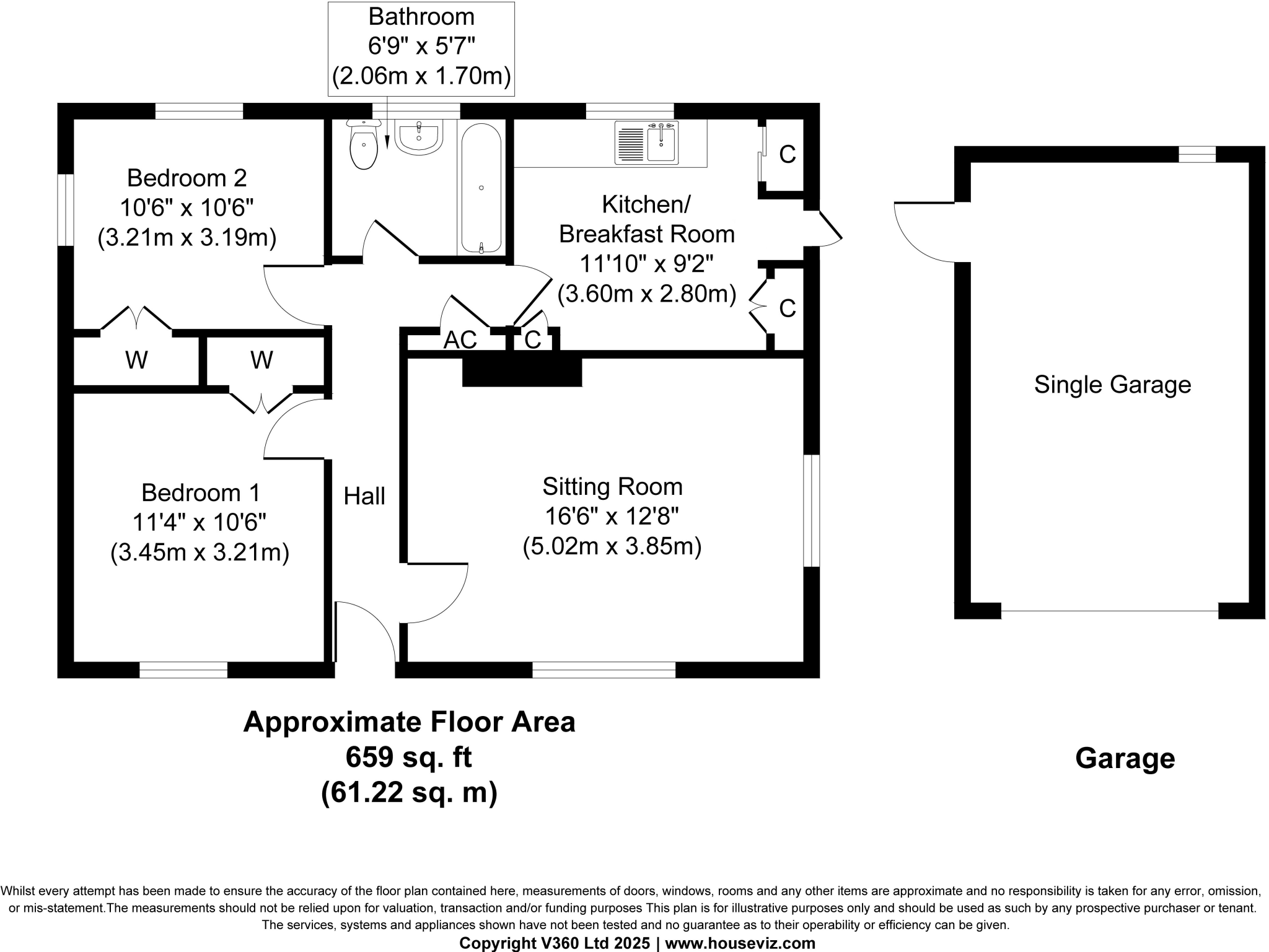 Isleham, Cambridgeshire floorplan