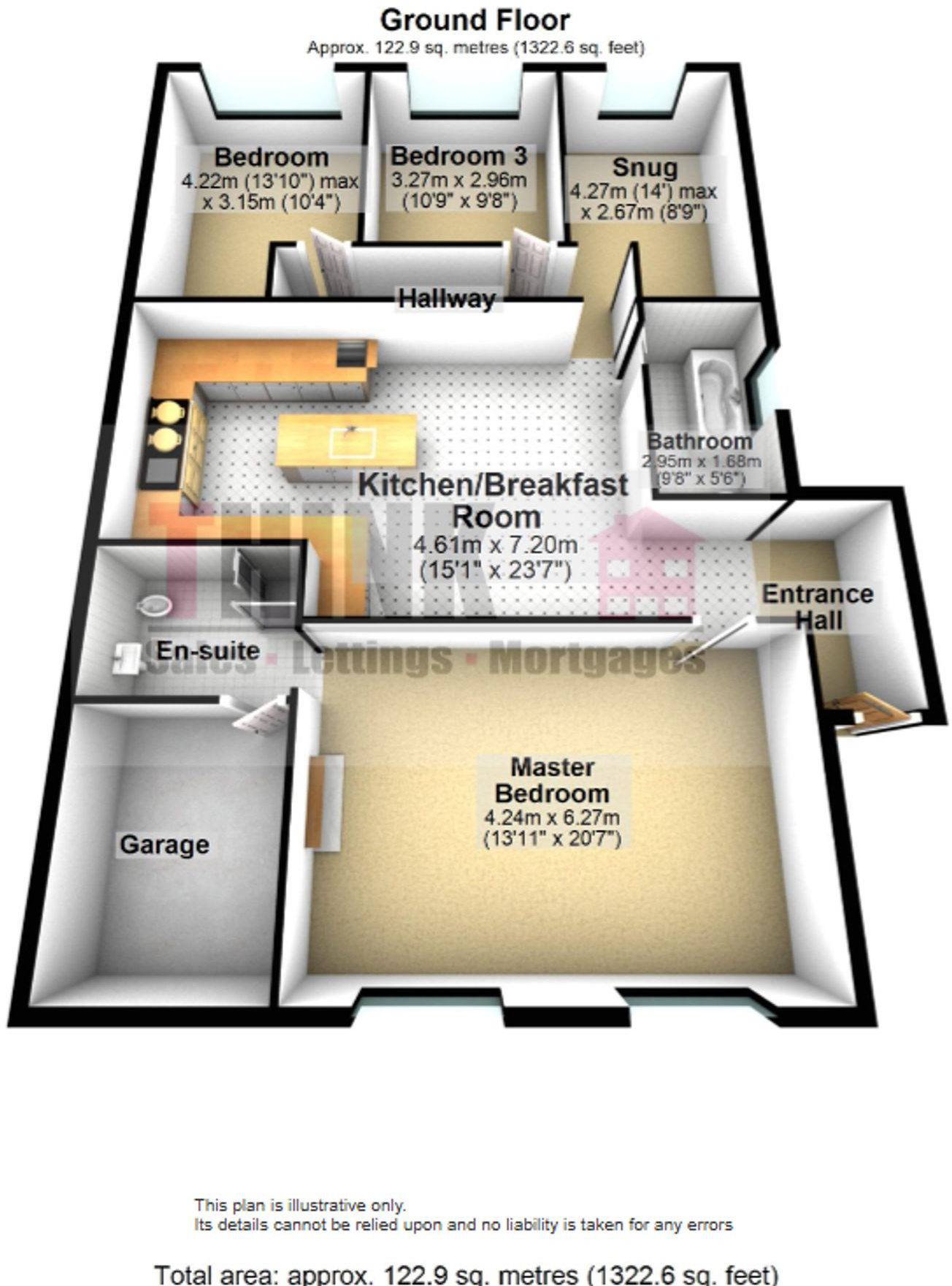 Camborne Road, Burtonwood, WA5 floorplan