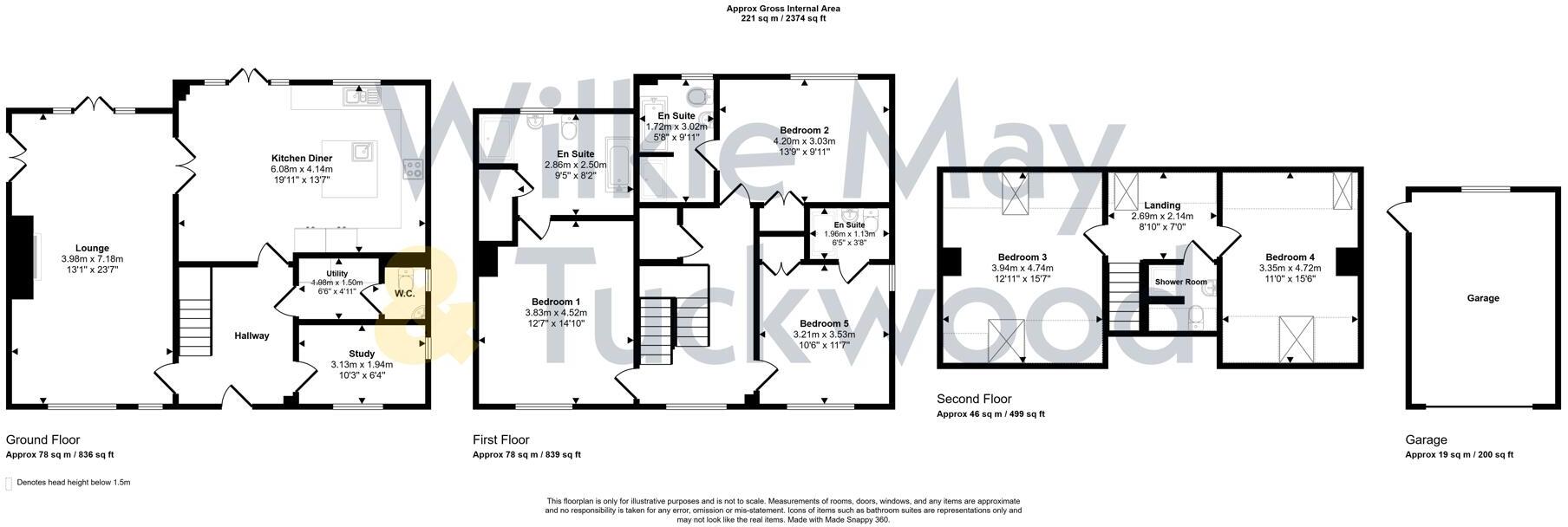 Washford, Watchet floorplan