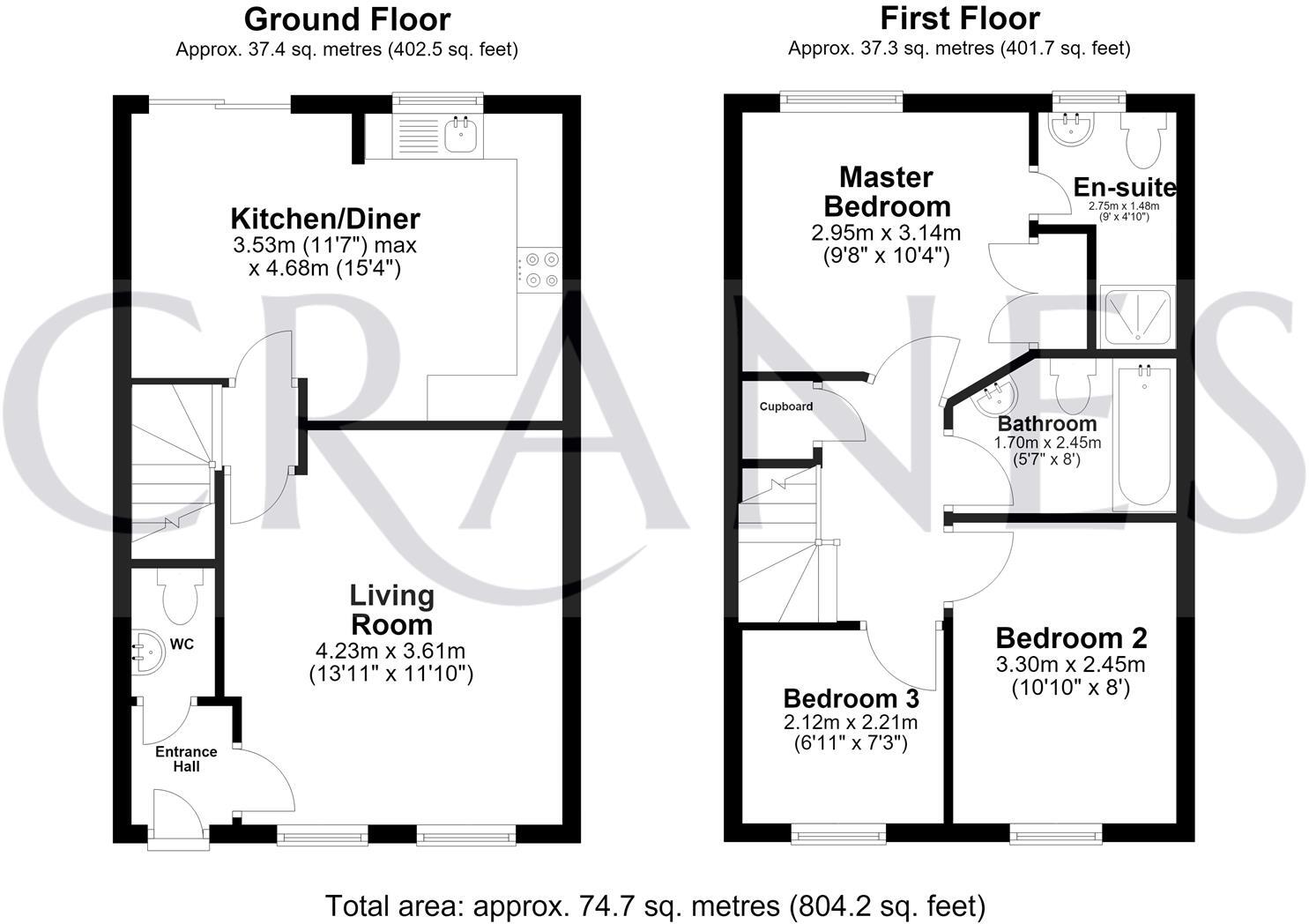 Butler Drive, Lidlington, Bedford floorplan