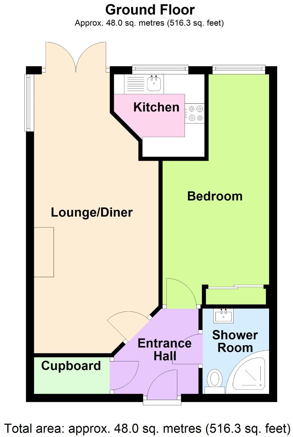 South Street, SO45 floorplan