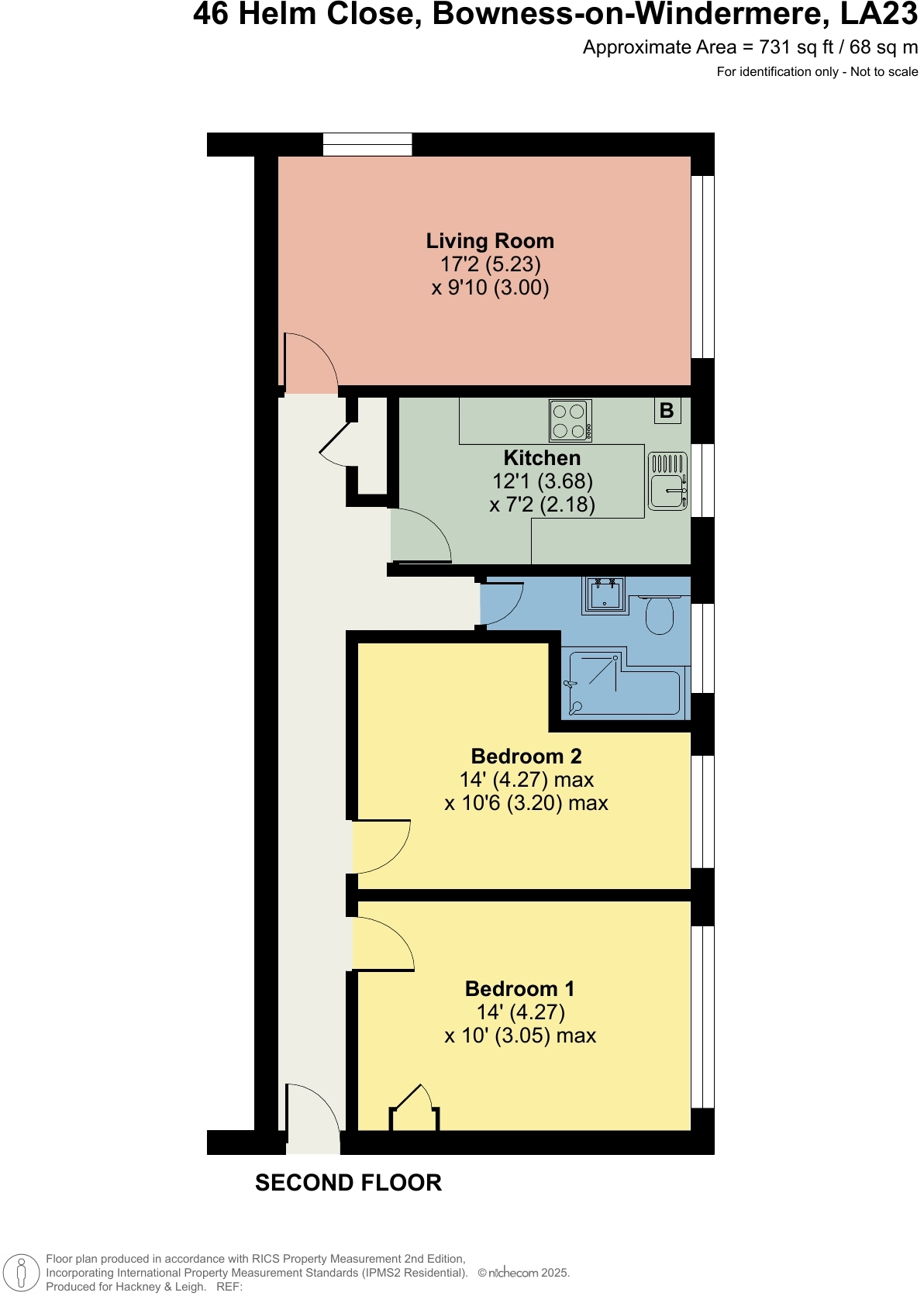 46 Helm Close, Bowness-on-Windermere floorplan