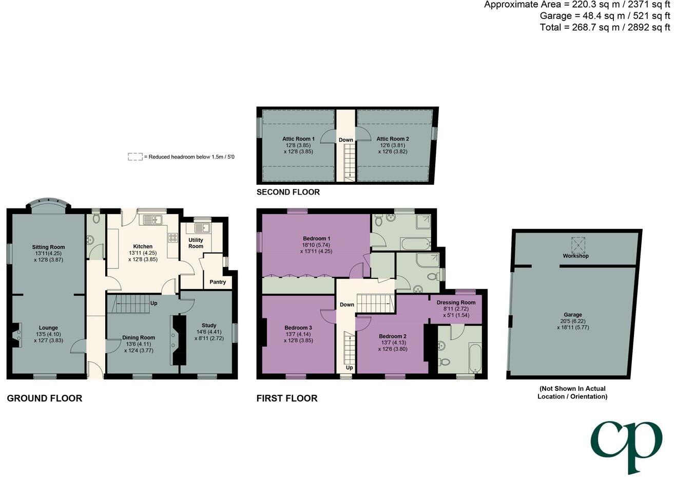 Broad Street, Clifton, Shefford, SG17 floorplan