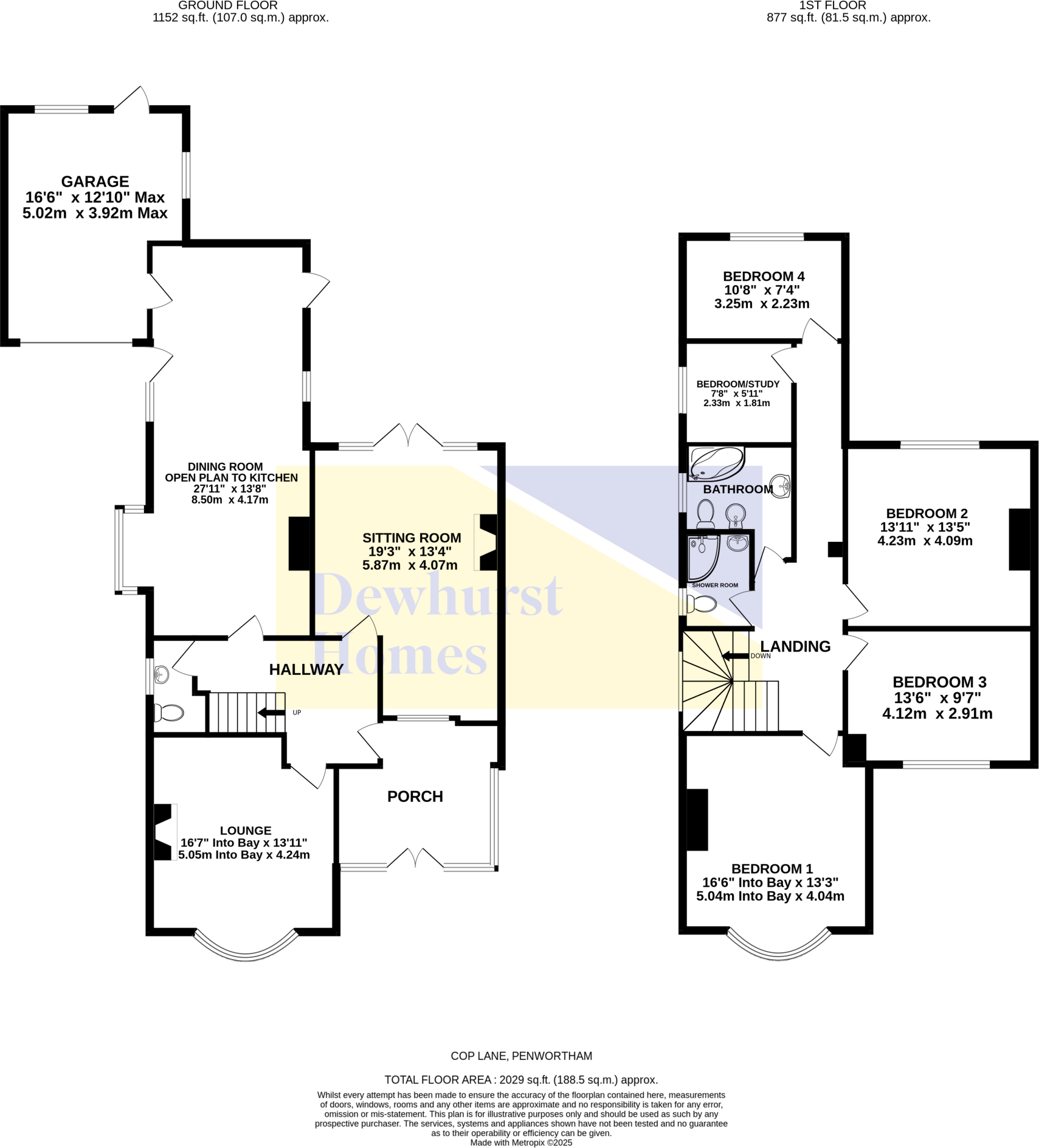 Cop Lane,  Penwortham, PR1 floorplan