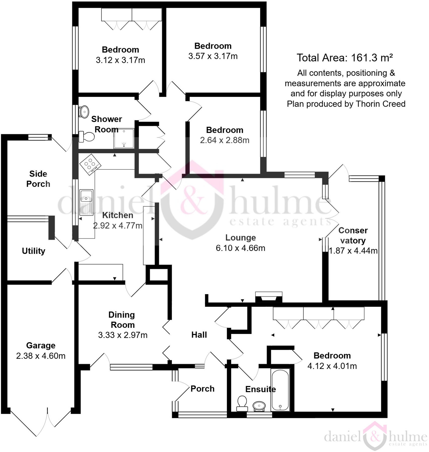 Foxholes, Cheadle Road, Cheddleton floorplan
