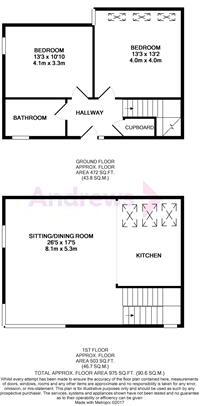 Elton Lane, Bishopston, Bristol, BS7 floorplan