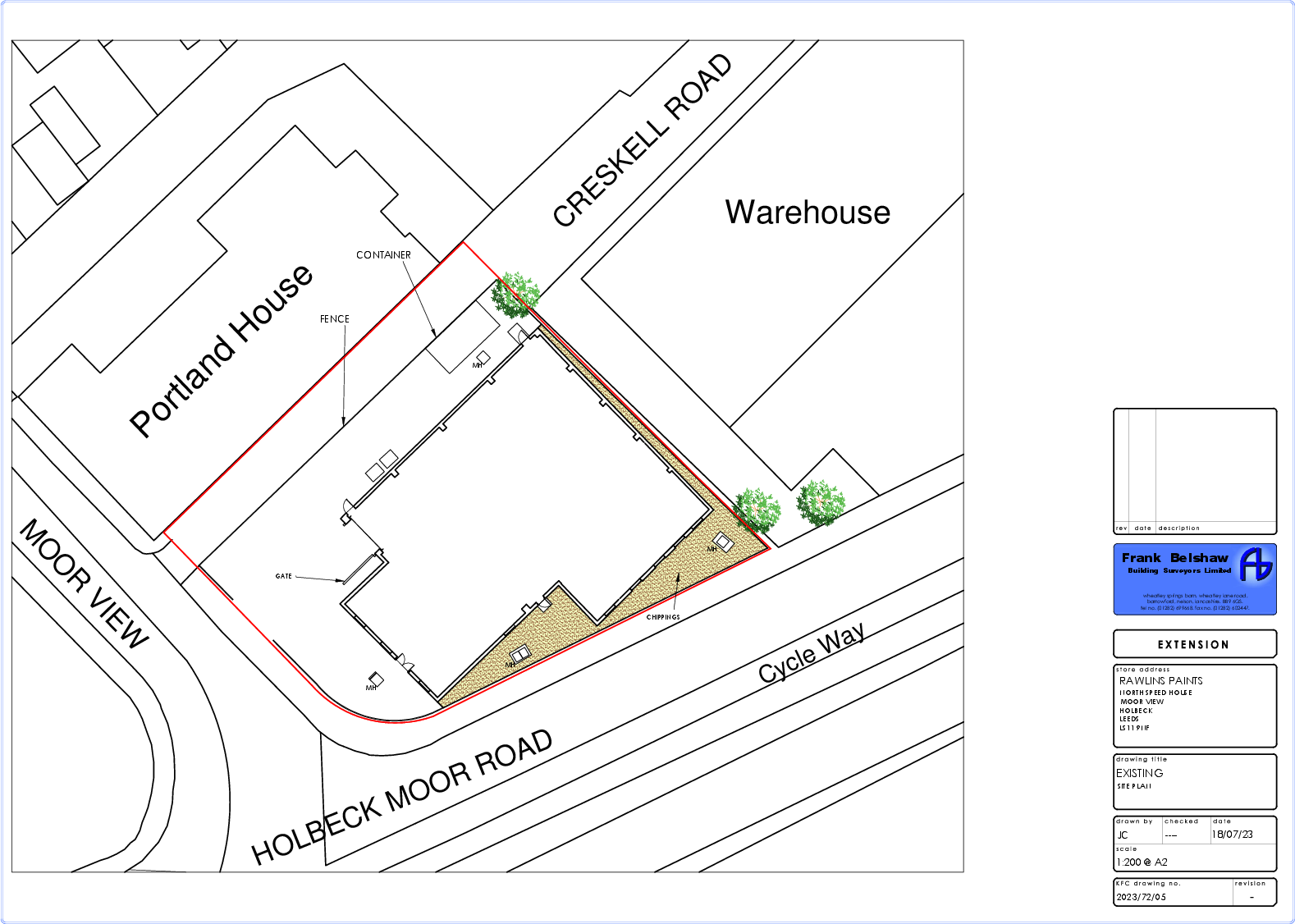 Rawlins Paints - 05 EXISTING SITE PLAN.pdf