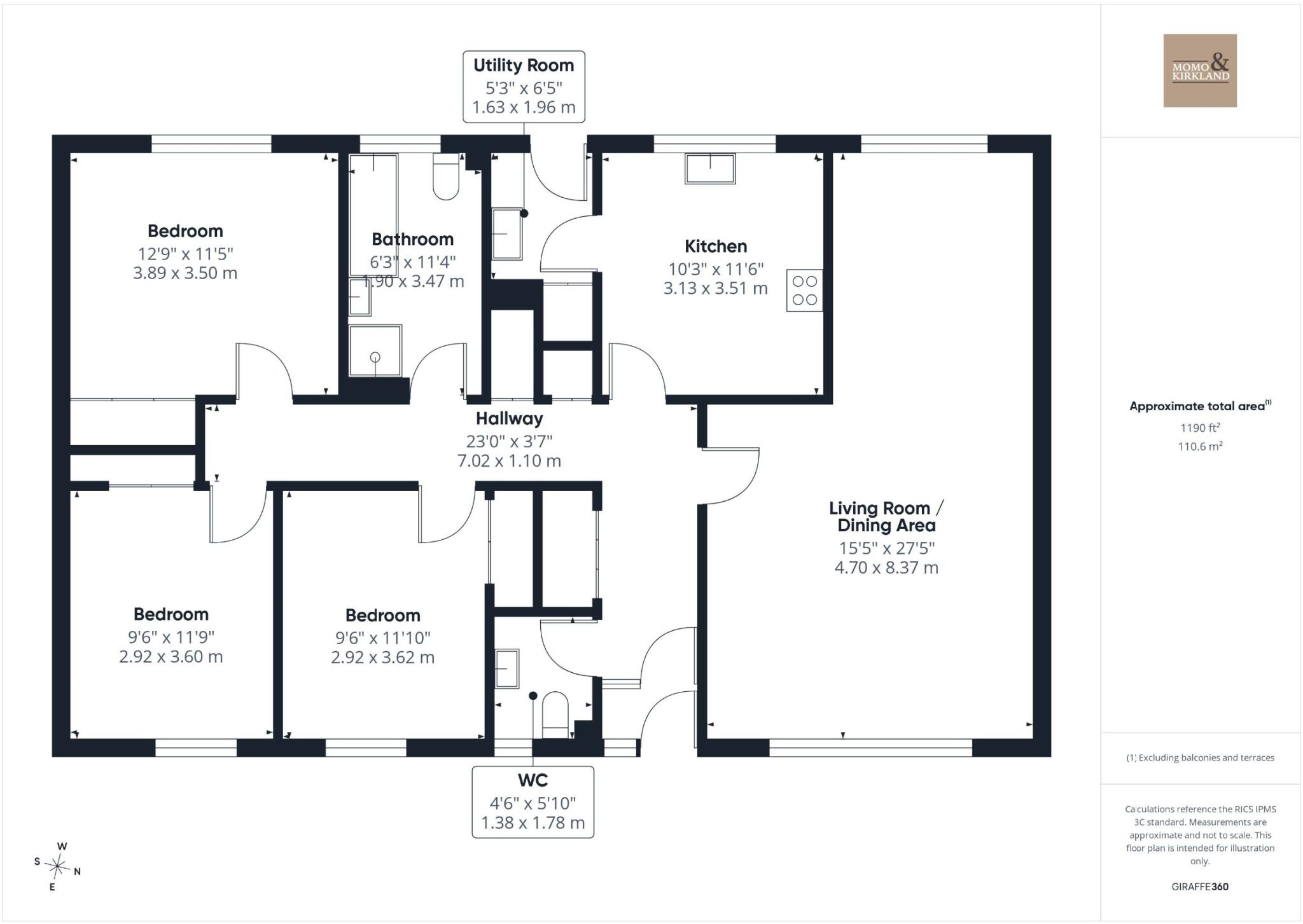 Broompark Road, Blantyre floorplan
