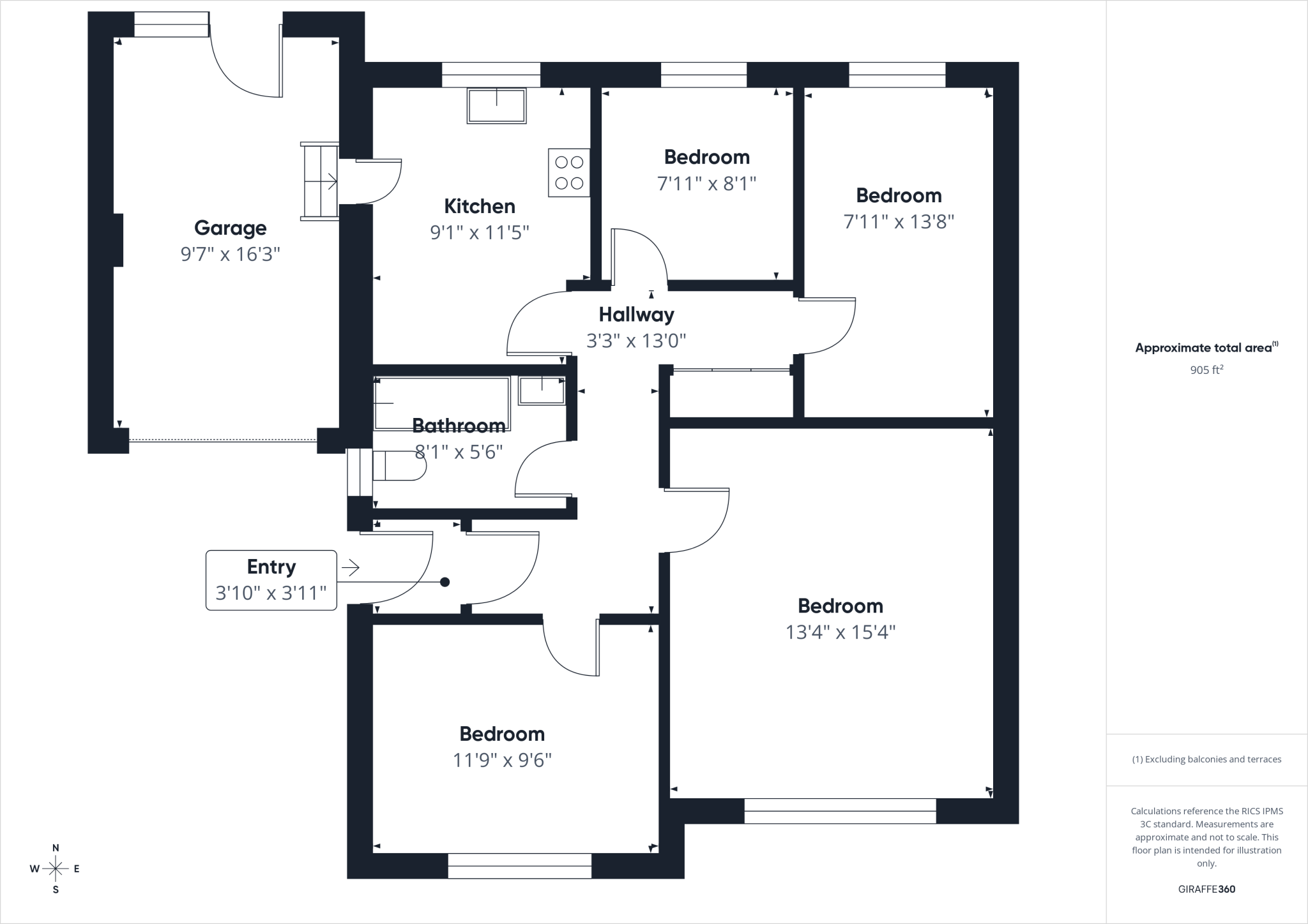 Church View, Willington, Crook, DL15 floorplan
