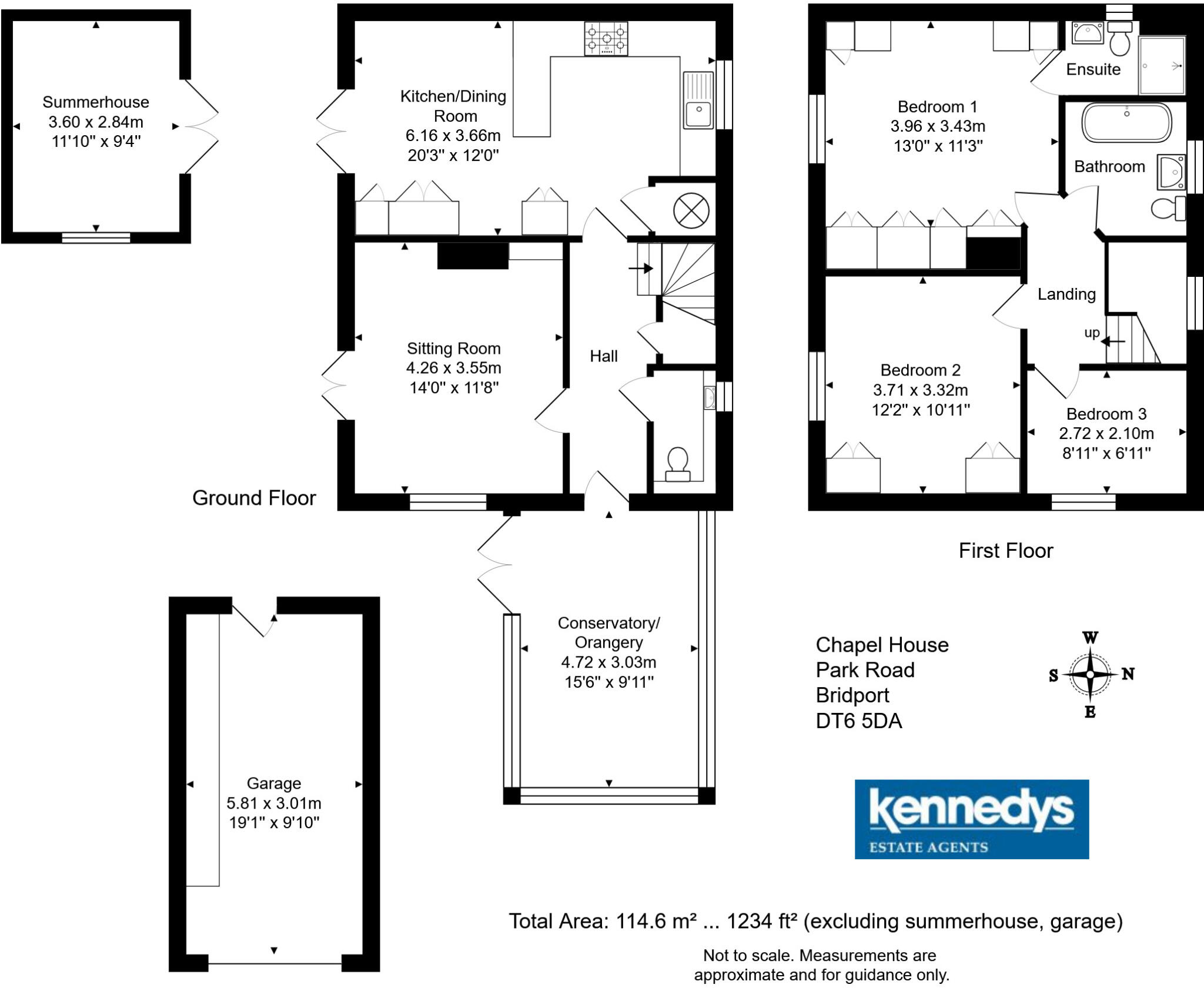 Park Road, Bridport, Dorset, DT6 floorplan