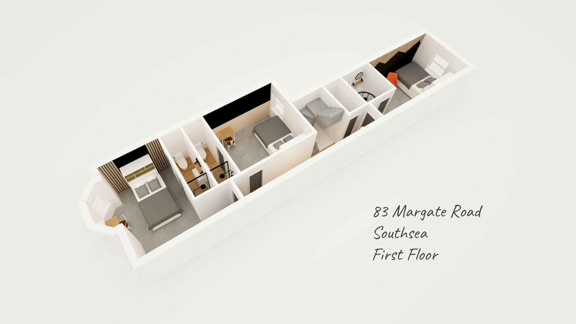 Margate Road, Portsmouth, PO5 floorplan