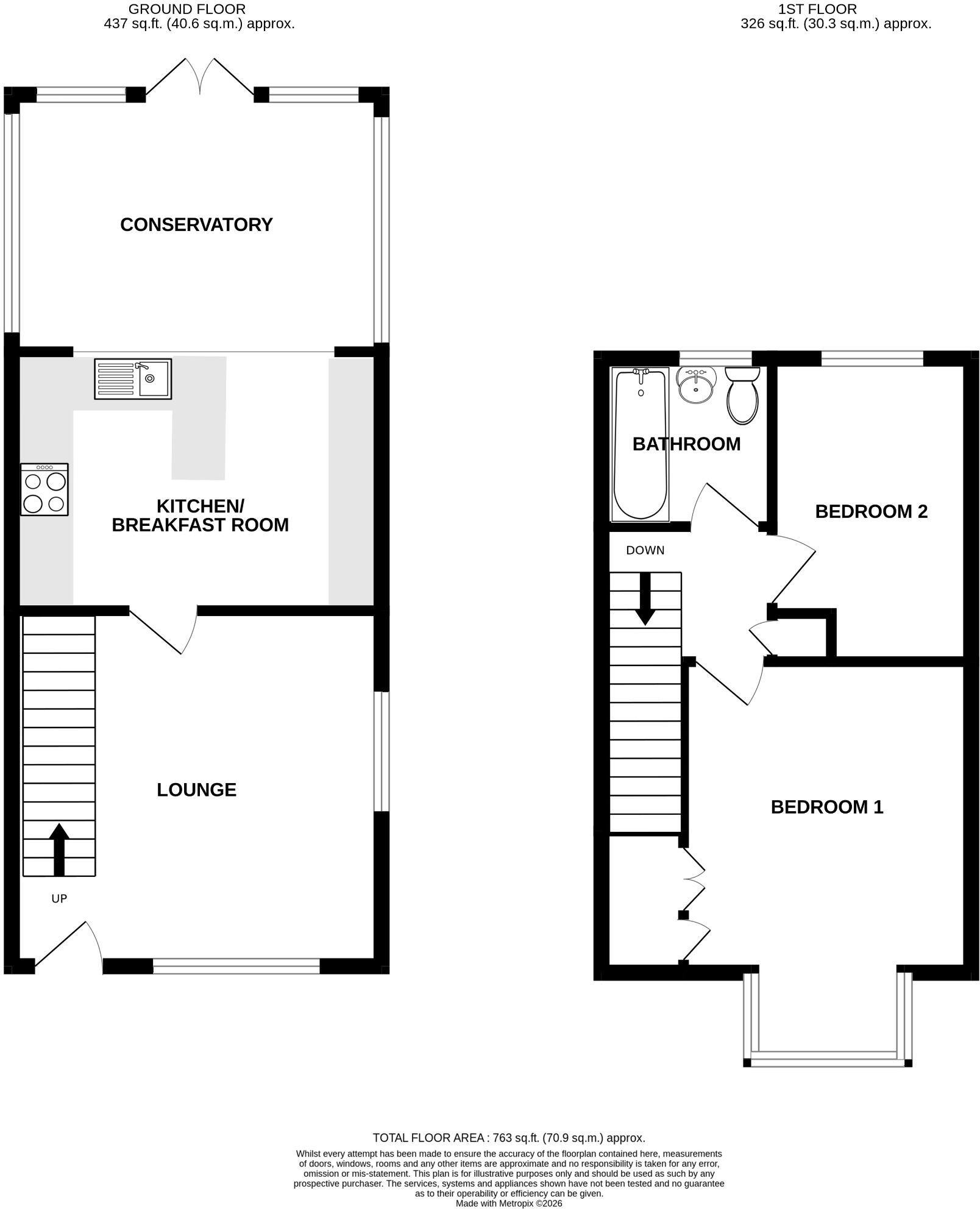 Rookery Place, Fenstanton, Huntingdon, Cambridgeshire, PE28 floorplan