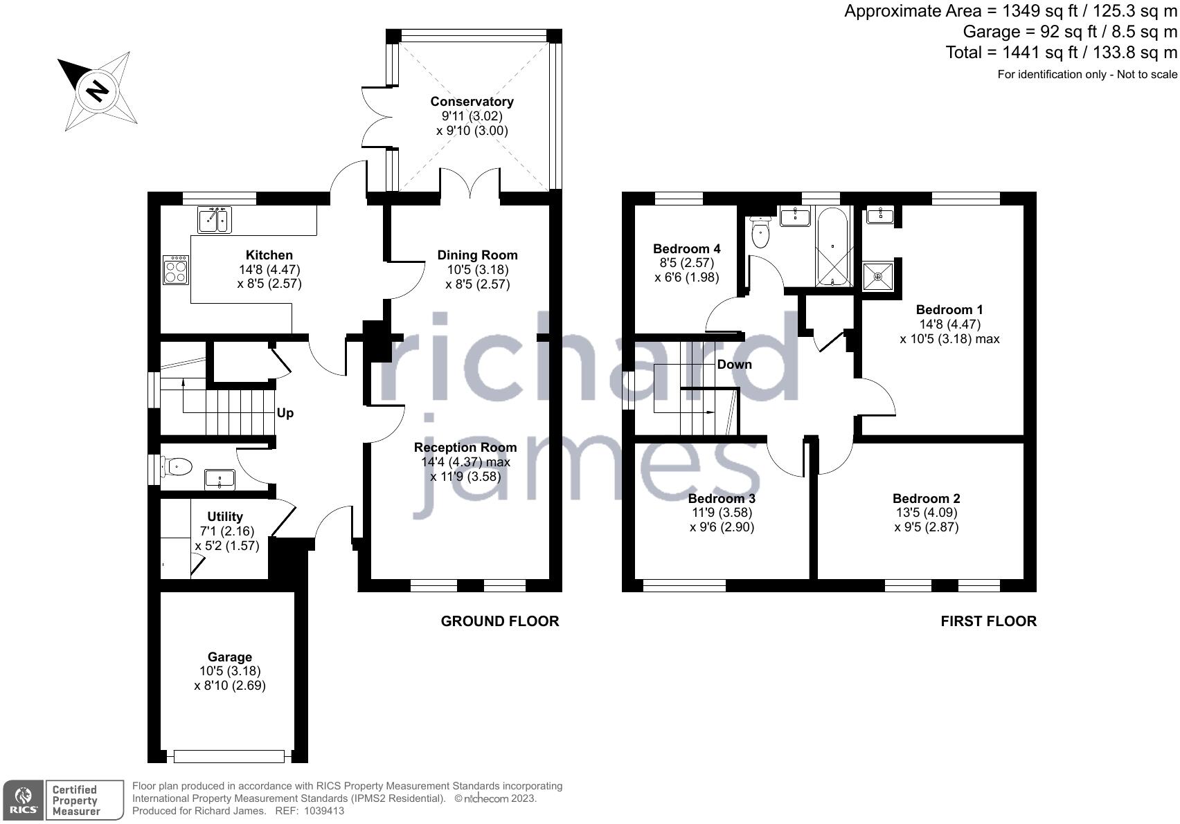 Bosworth Road, Grange Park, Swindon, SN5 floorplan