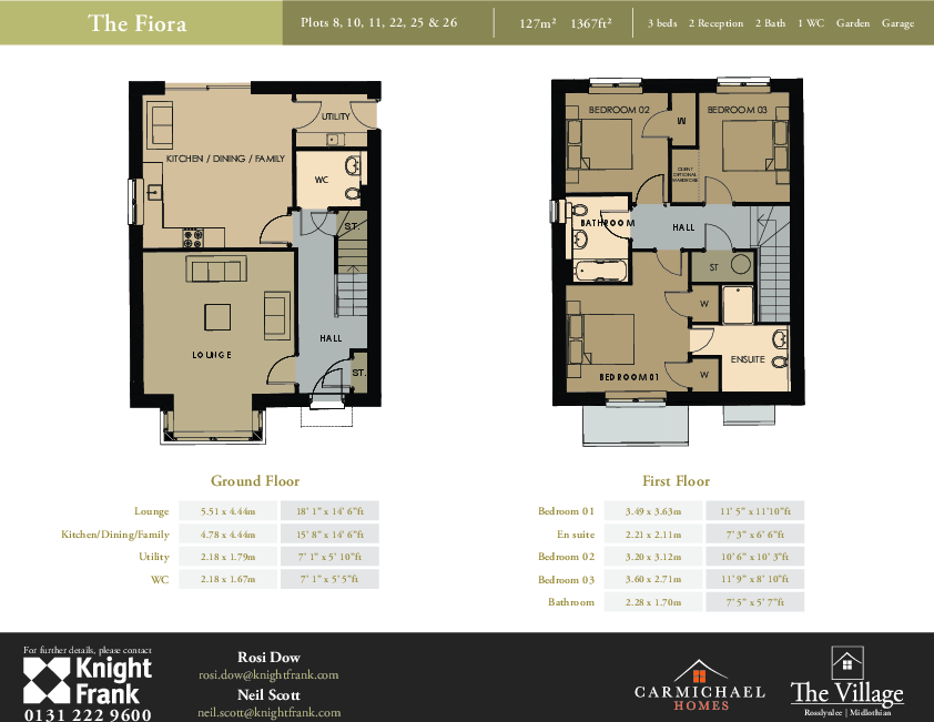 The Village, Rosslynlee, Midlothian EH25 floorplan
