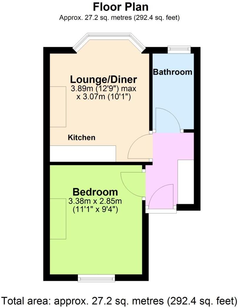Clarendon Road, Hove floorplan