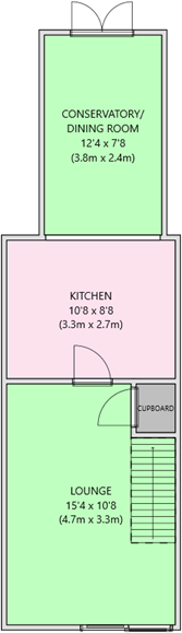 Butler Close, Southway floorplan