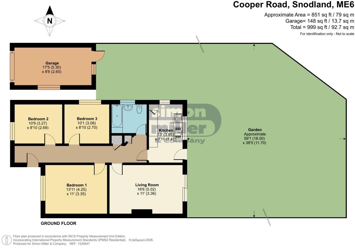 Cooper Road, Snodland floorplan