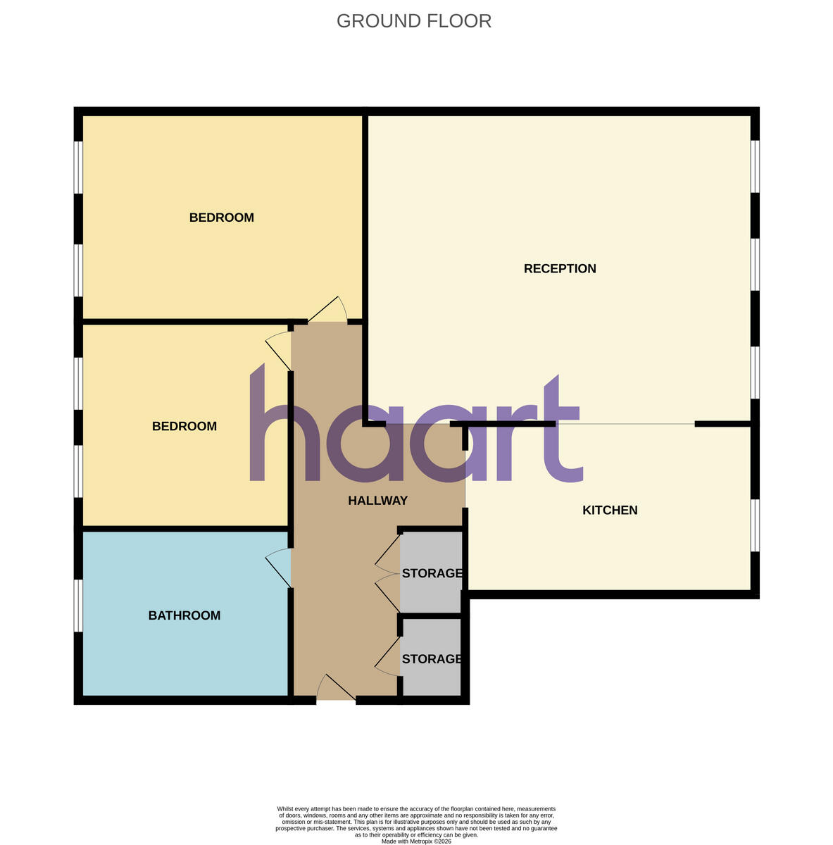 Portland Crescent, London floorplan