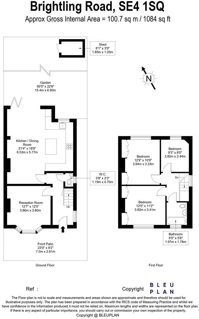 Brightling Road, Brockley floorplan