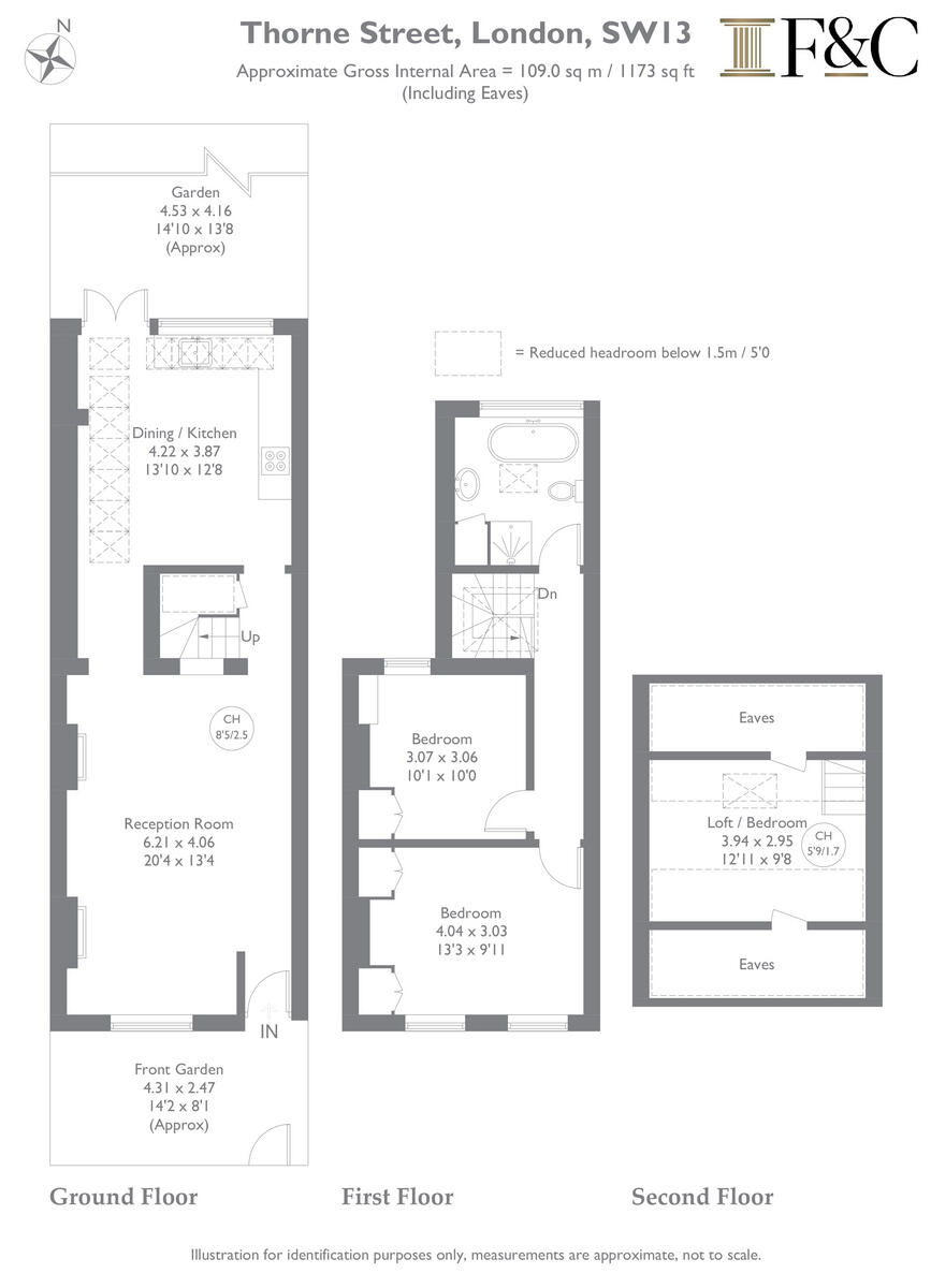 Thorne Street, London, SW13 floorplan