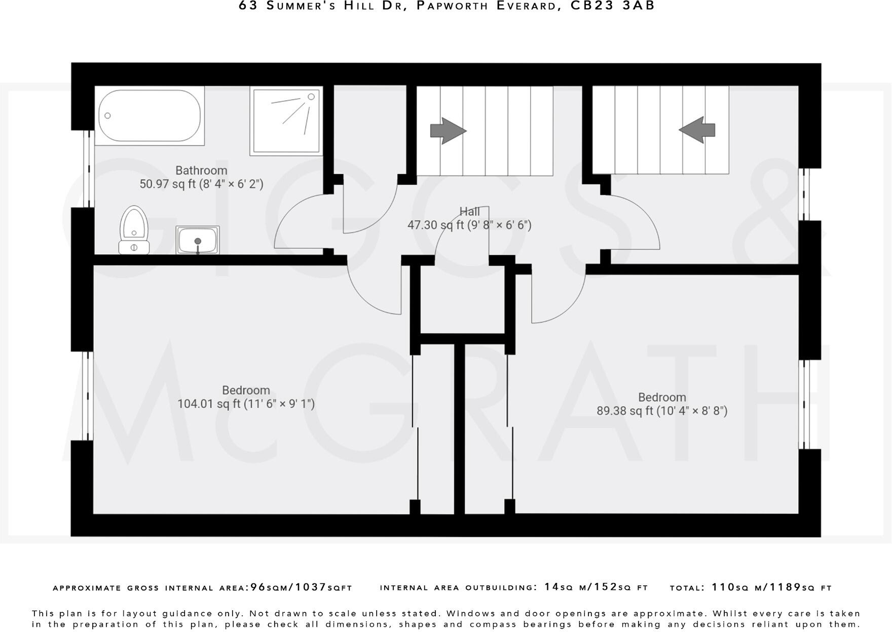 Summers Hill Drive, Papworth Everard, Cambridge, Cambridgeshire, CB23 3AB floorplan