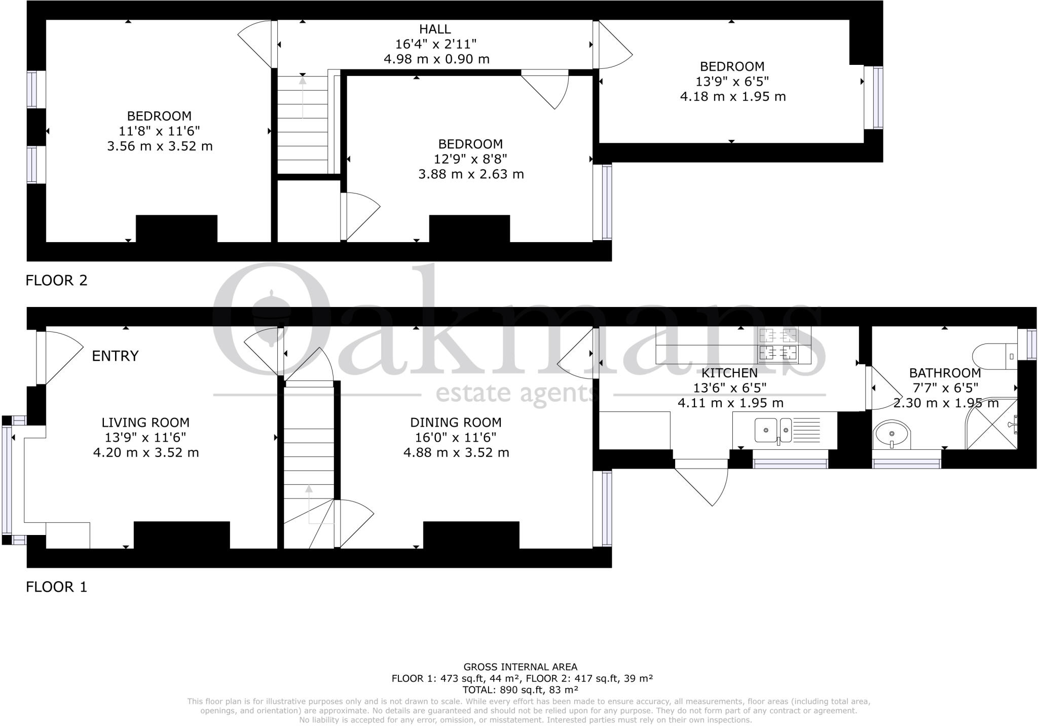 Frances Road, Birmingham, B30 floorplan