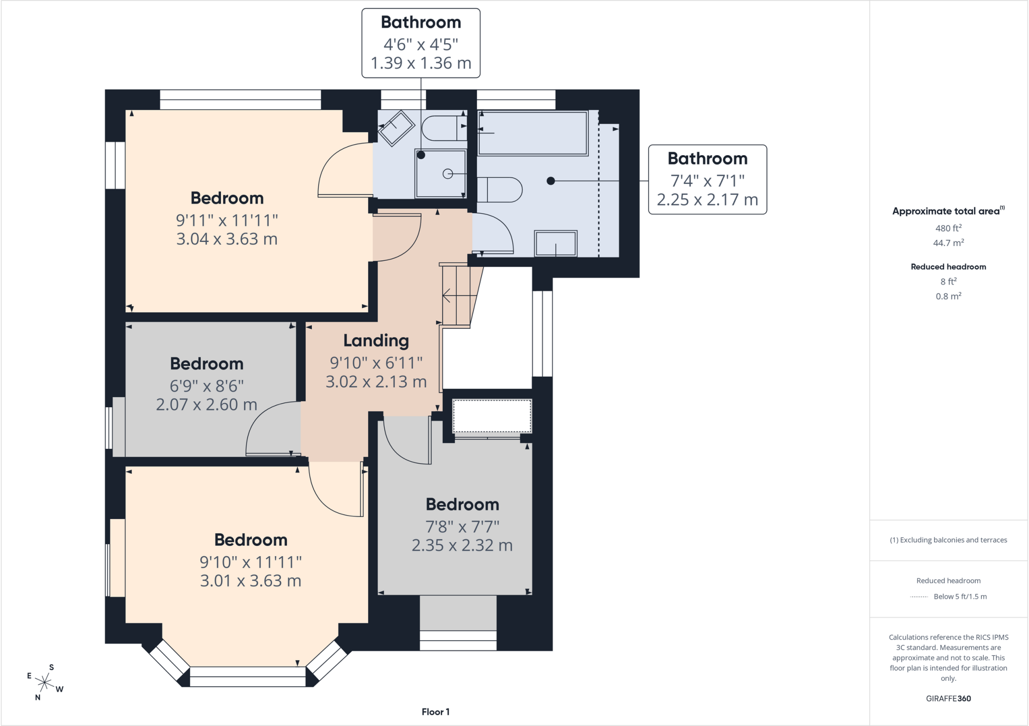 Melbourne Close, Mickleover floorplan