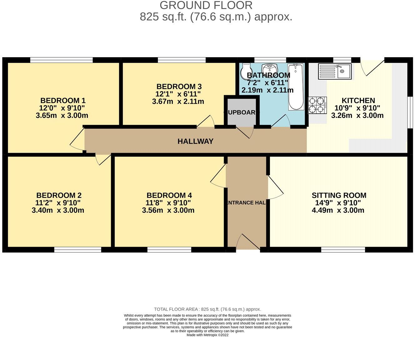 Aspal Hall Road, Beck Row, Bury St. Edmunds, Suffolk, IP28 floorplan