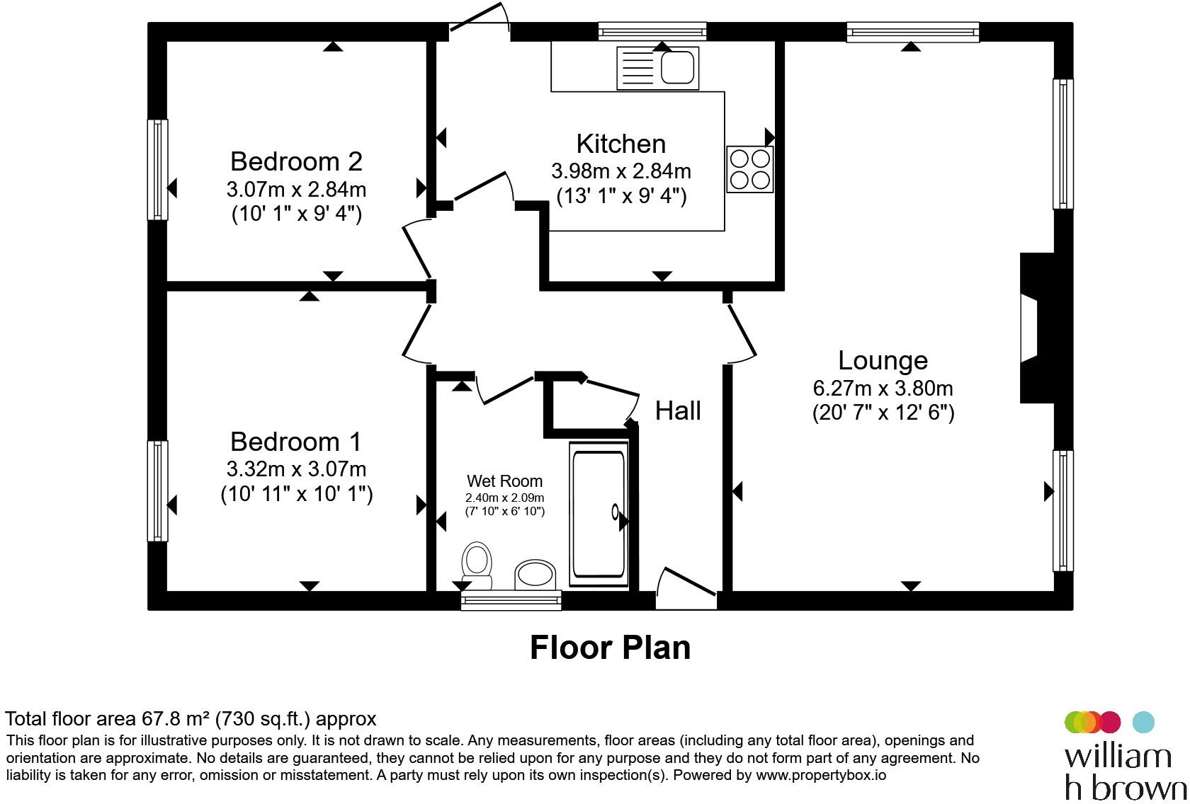Colville Road, LOWESTOFT floorplan