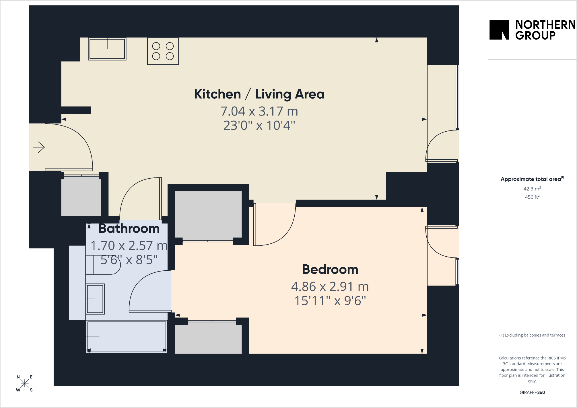 Bury Street, Manchester, Greater Manchester, M3 floorplan