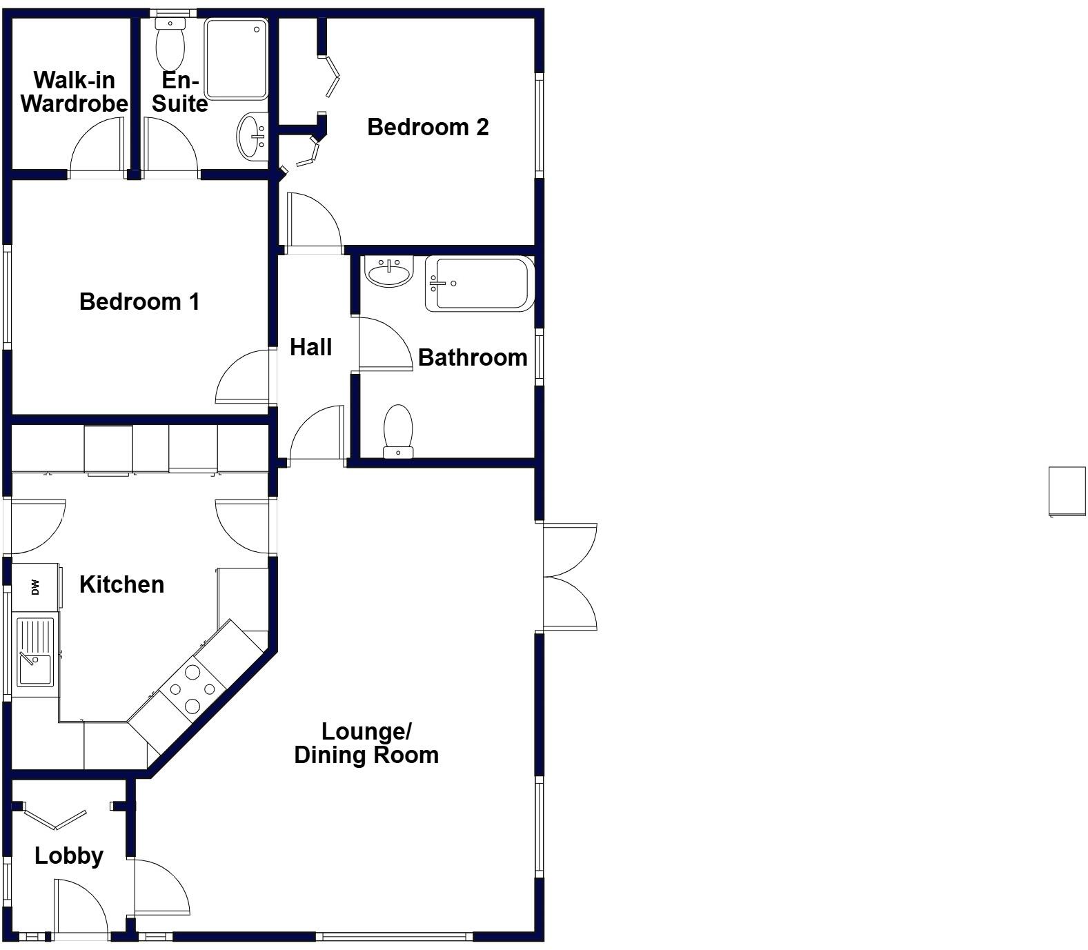 Fairies Drive, Lone Pine Park, Lone Pine Drive, Ferndown, Dorset floorplan