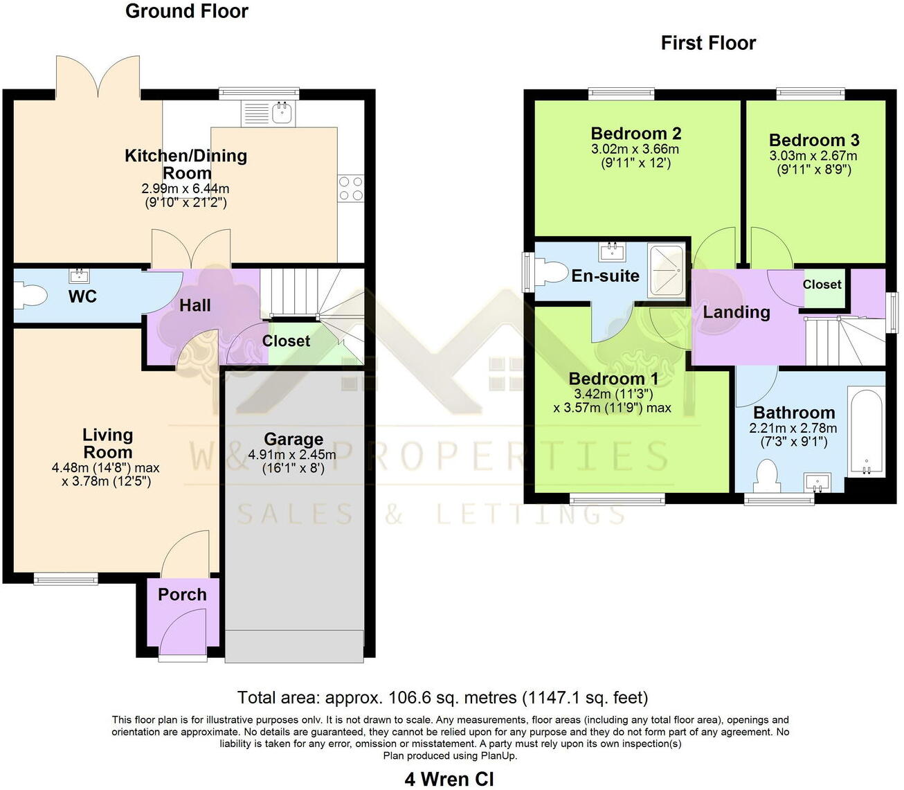 Wren Close, Hoghton, PR5 0AH floorplan