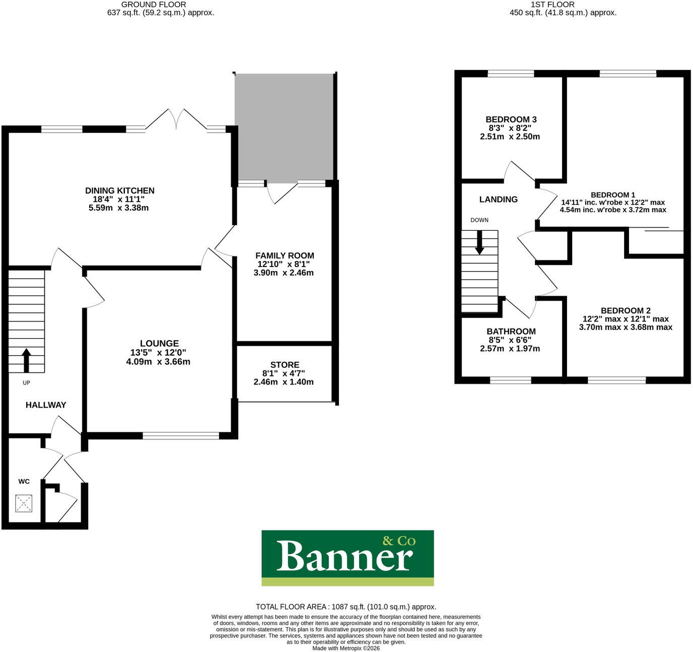 Linden Close, Lymm, WA13 9PH floorplan