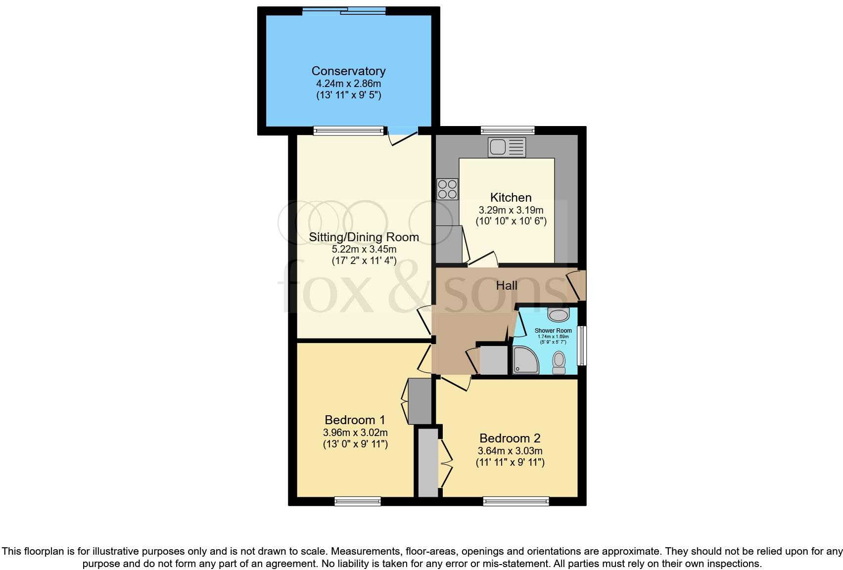 Dene Gardens, Minehead floorplan