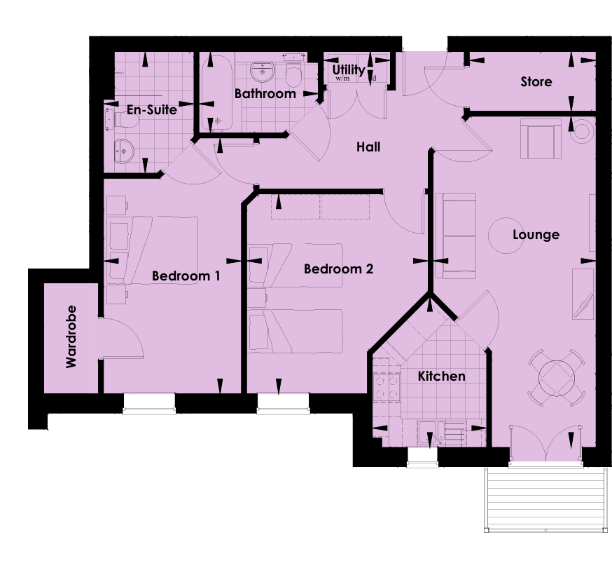 Brooklands House, Eccleshall Road, Stafford, ST16 floorplan