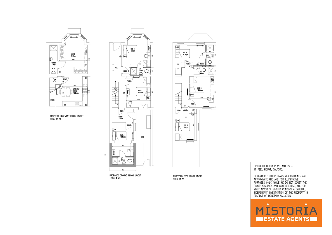 Peel Mount, Salford floorplan