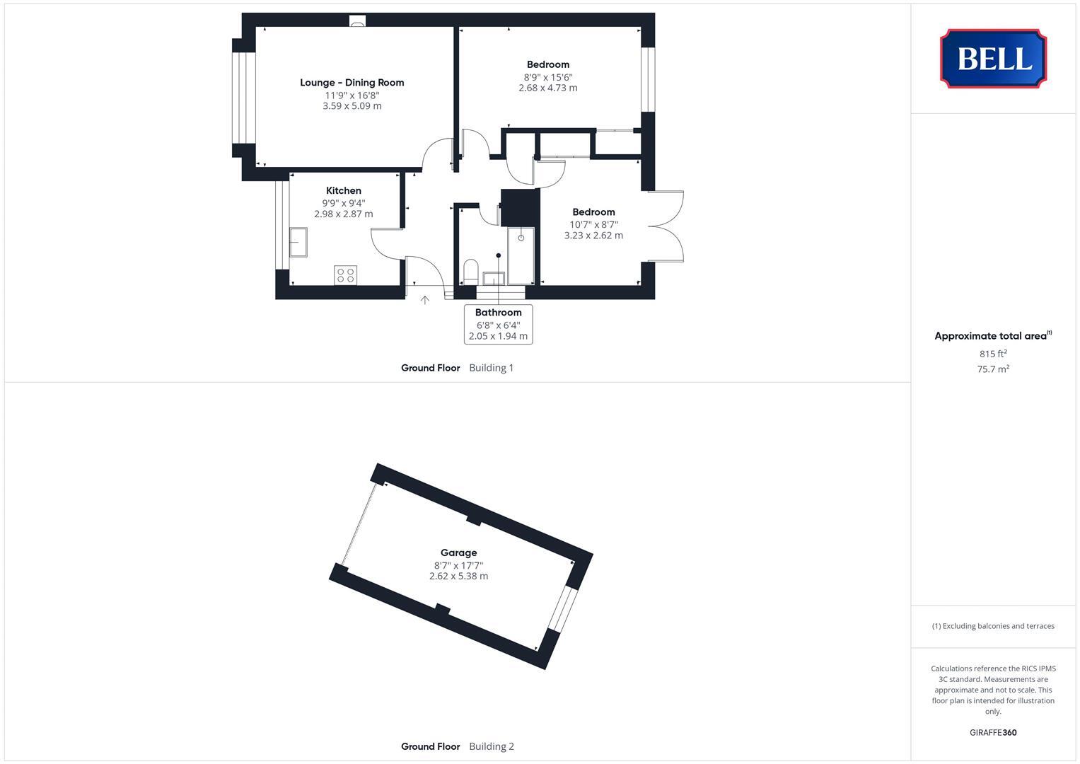 15 Winceby Gardens, Horncastle floorplan