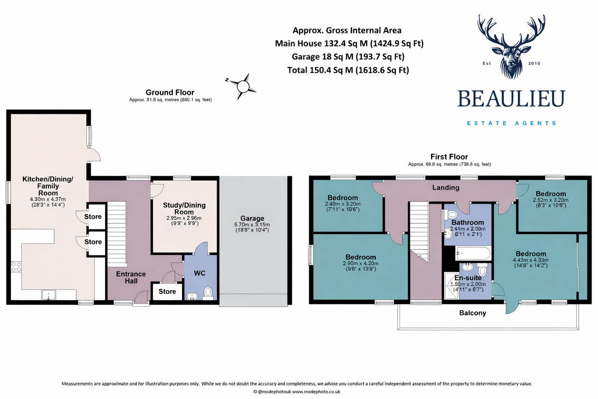 Belfry Crescent, Channels, CM3 3 floorplan