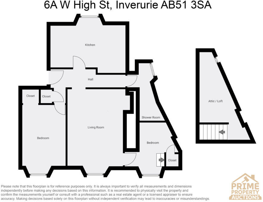 6A West High Street, Inverurie, AB51 3SA floorplan