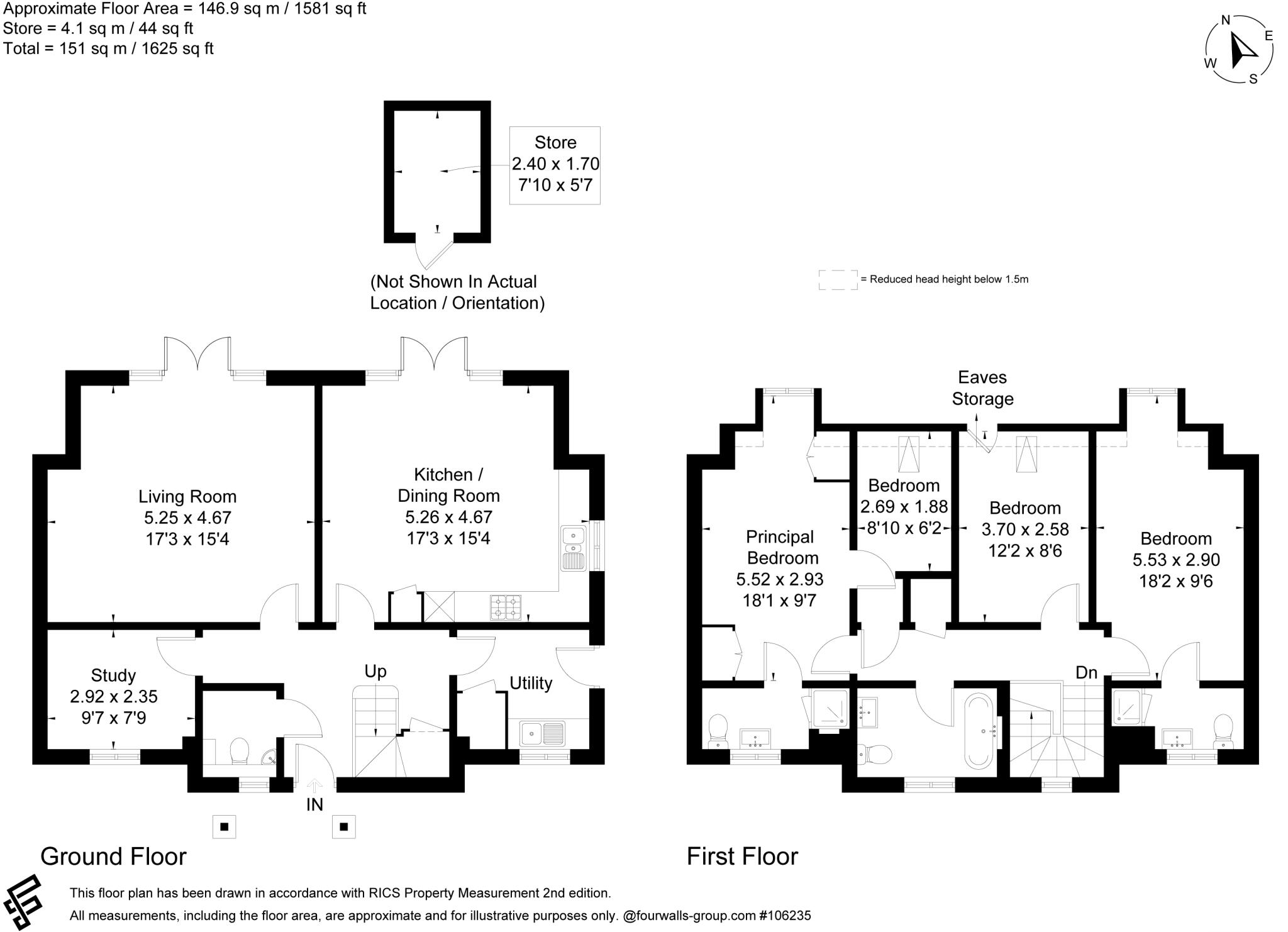 Reading Road, Lower Basildon, Reading, Berkshire, RG8 floorplan
