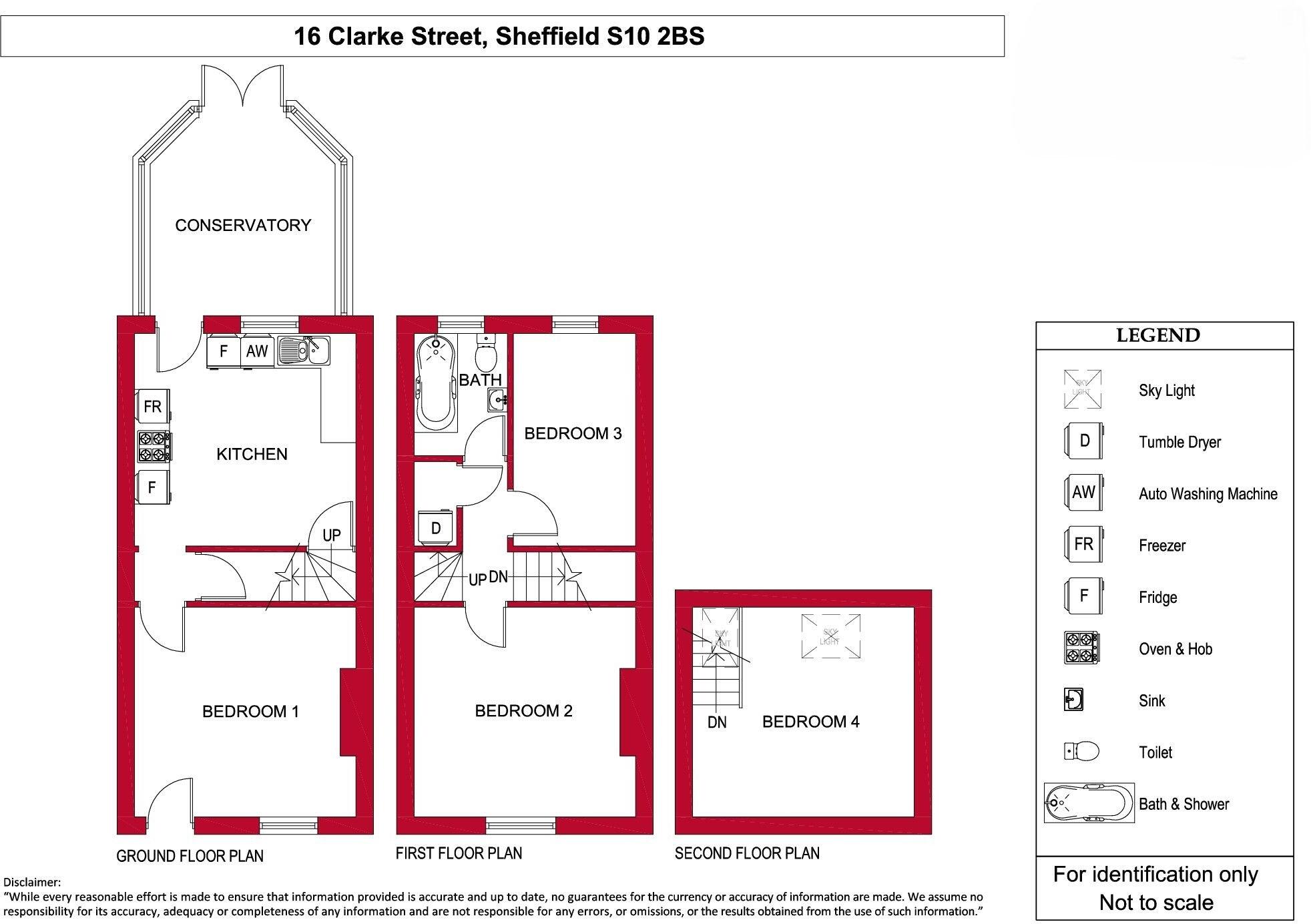 16 Clarke Street, Broomhall floorplan