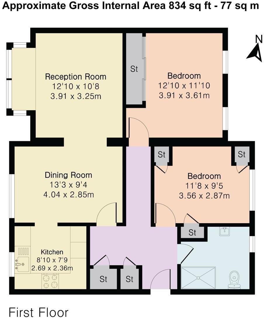 Eversley Park Road, London, N21 floorplan