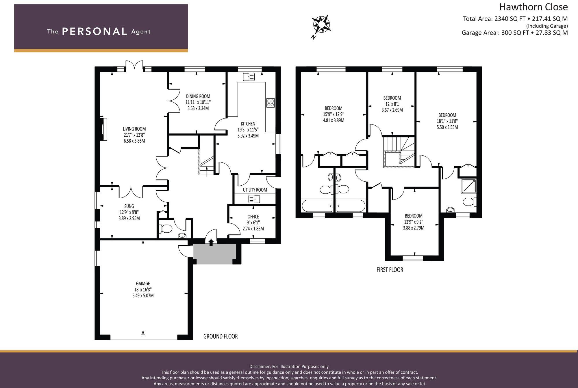 Fir Tree Road, Banstead, SM7 floorplan