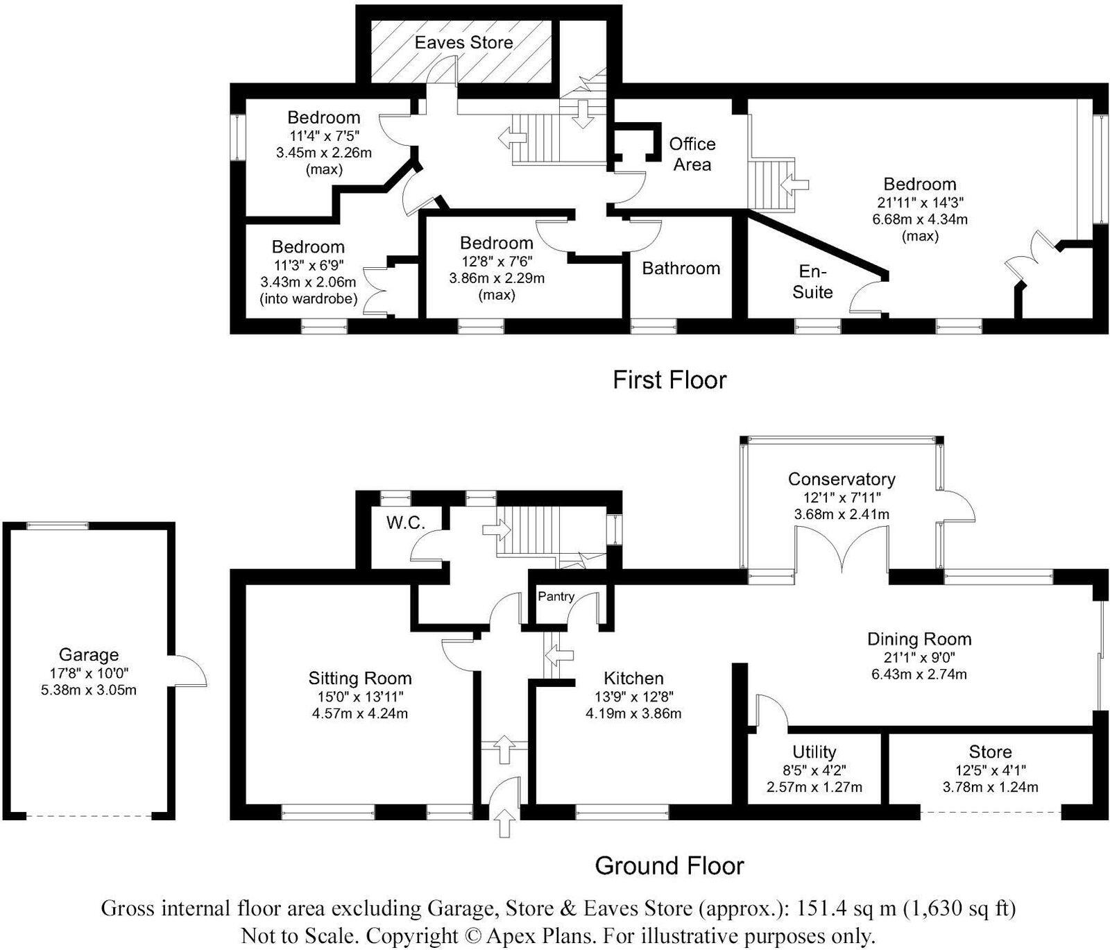 Green Lane, Stutton, Tadcaster, LS24 floorplan