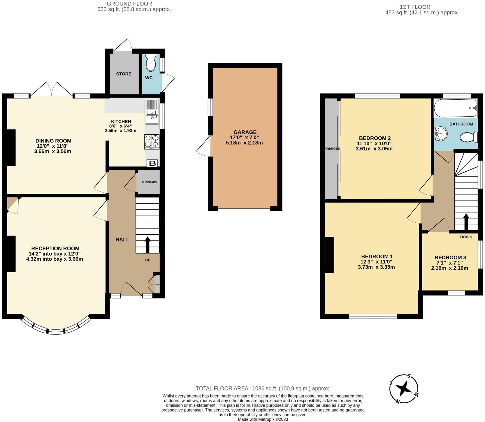 Station Crescent, Ashford, TW15  floorplan