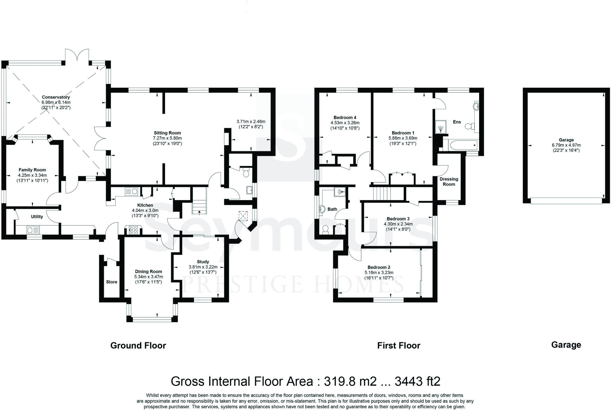 Knowl Hill, Woking, Surrey, GU22 floorplan