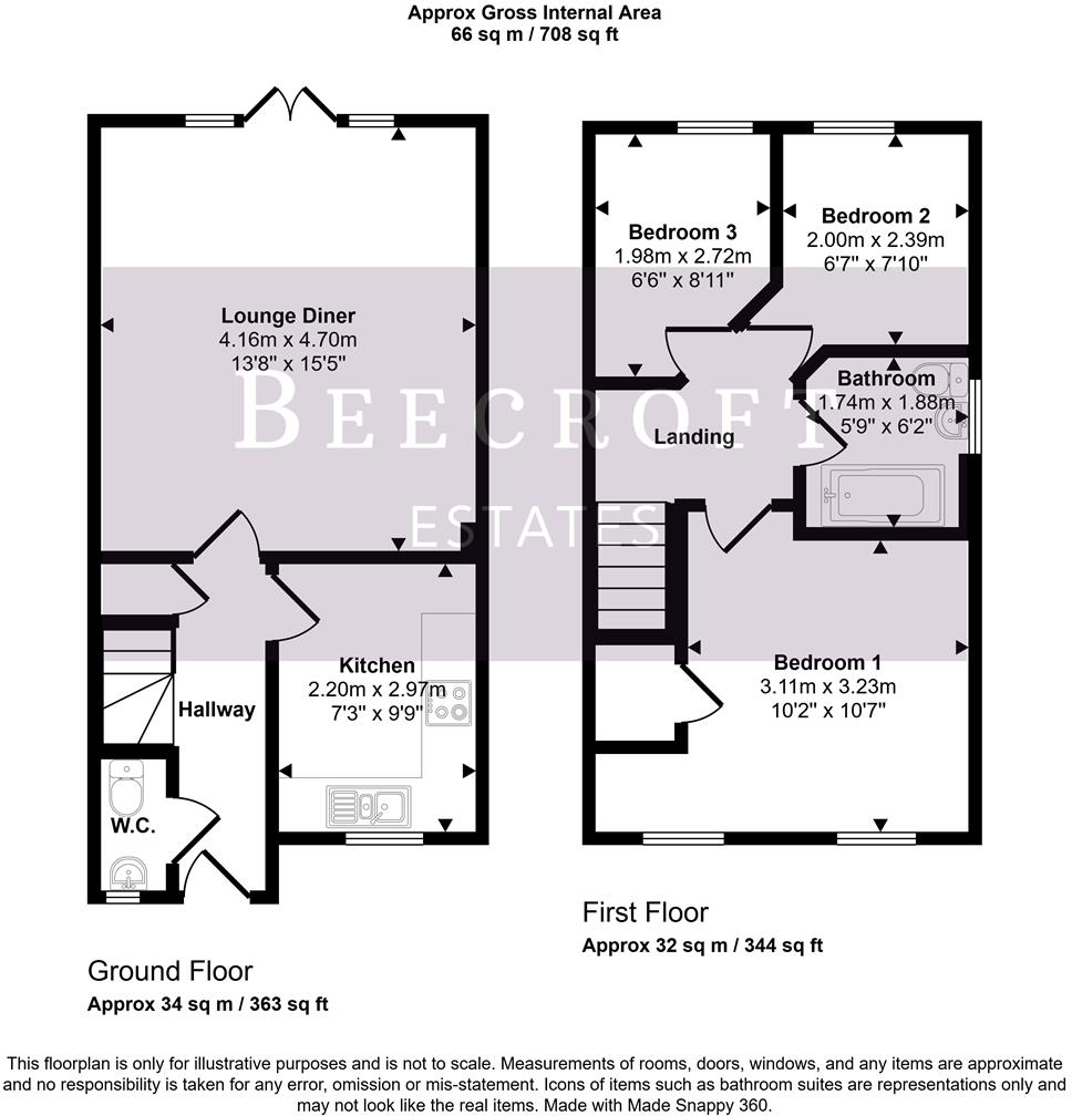 Ravenna Close, Barnsley floorplan