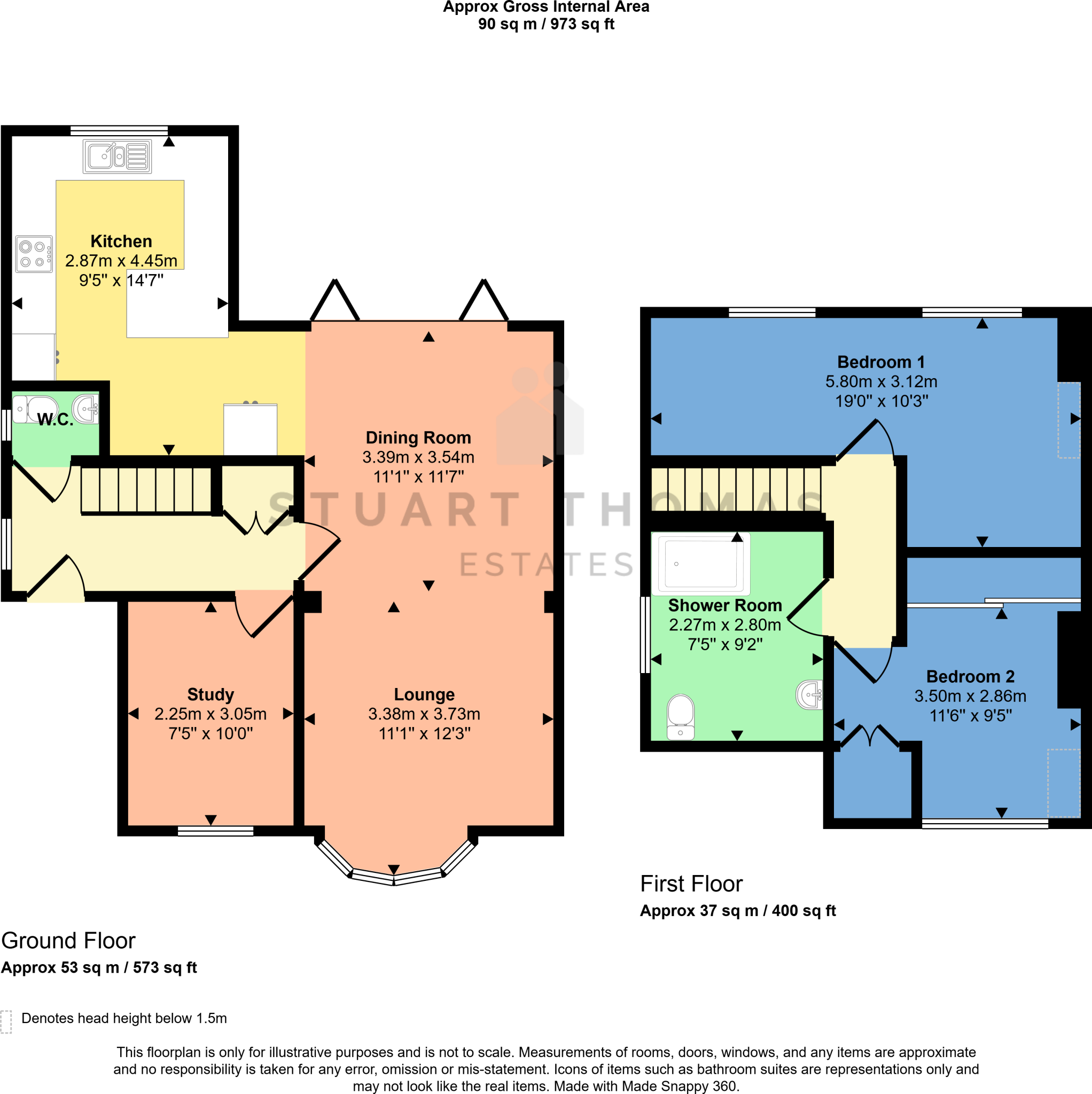 Bartley Road, Benfleet floorplan