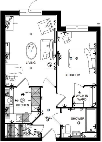 Dreton Lodge, Drayton floorplan