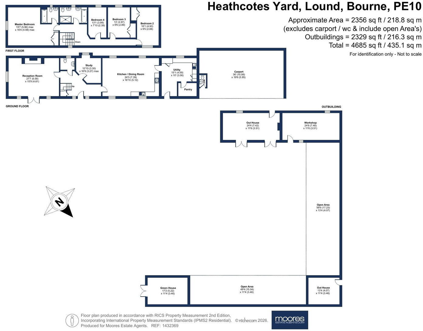 Heathcotes Yard,  Lound floorplan